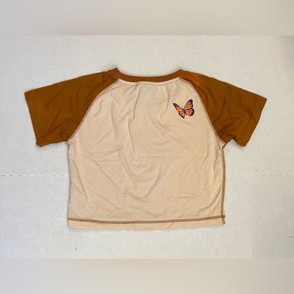 Santa Cruz Vanesa Raglan Cropped Tee - Medium - Picture 2 of 3